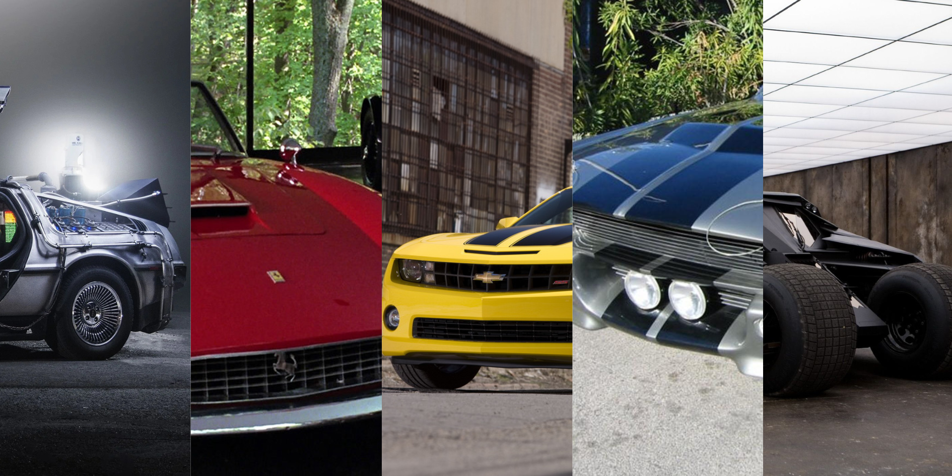 TOP 5 – Carros do cinema