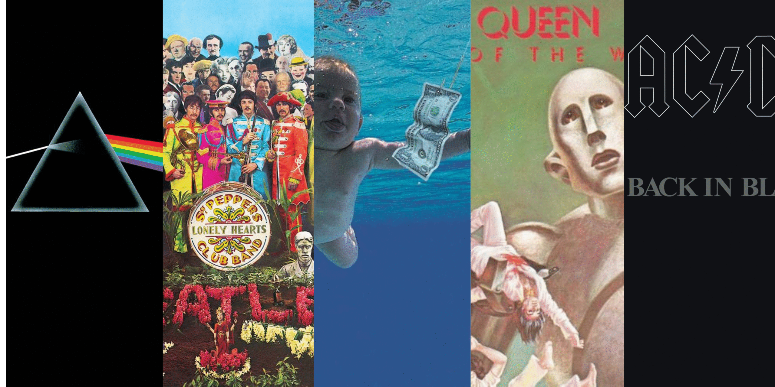 TOP 5 – Capas de discos mais icônicas do rock