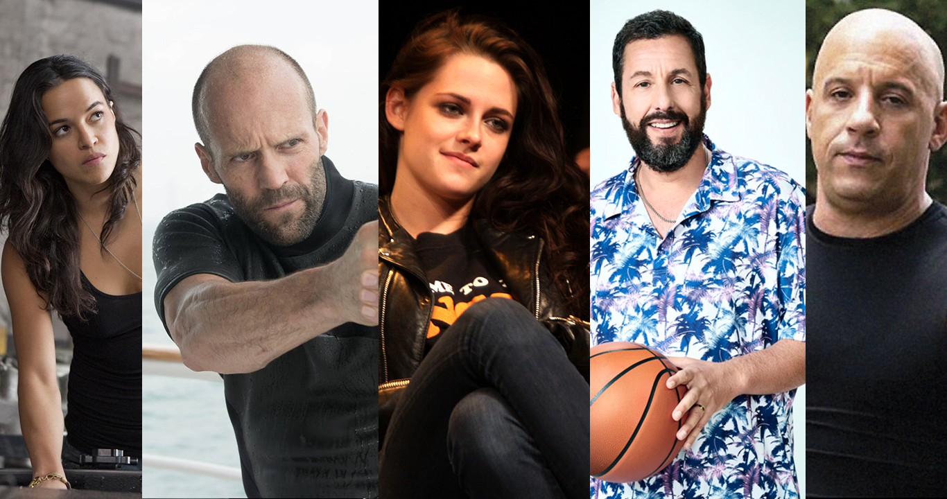 TOP 5 – Atores que Sempre Fazem o Mesmo Papel no Cinema